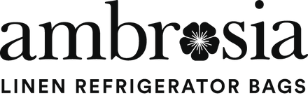 Ambrosia Produce Bags - Linen Refrigerator Bags