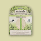 Ambrosia Fresh Herb Bag – reusable linen storage bag for fresh herbs, view 2